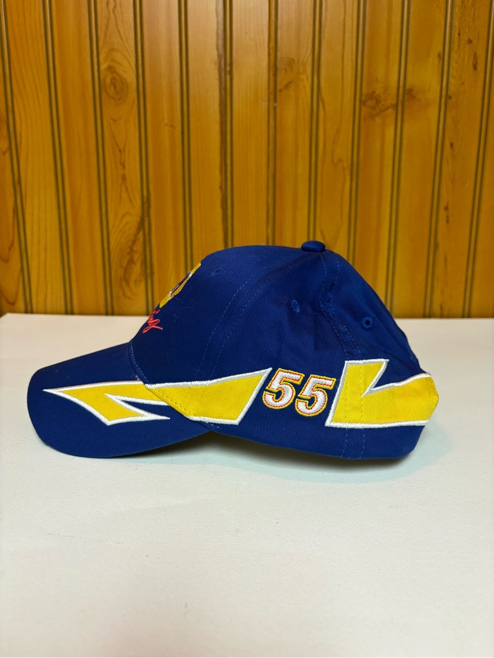 NAPA Racing Blue & Yellow Embroidered Cap - Picture 2 of 8